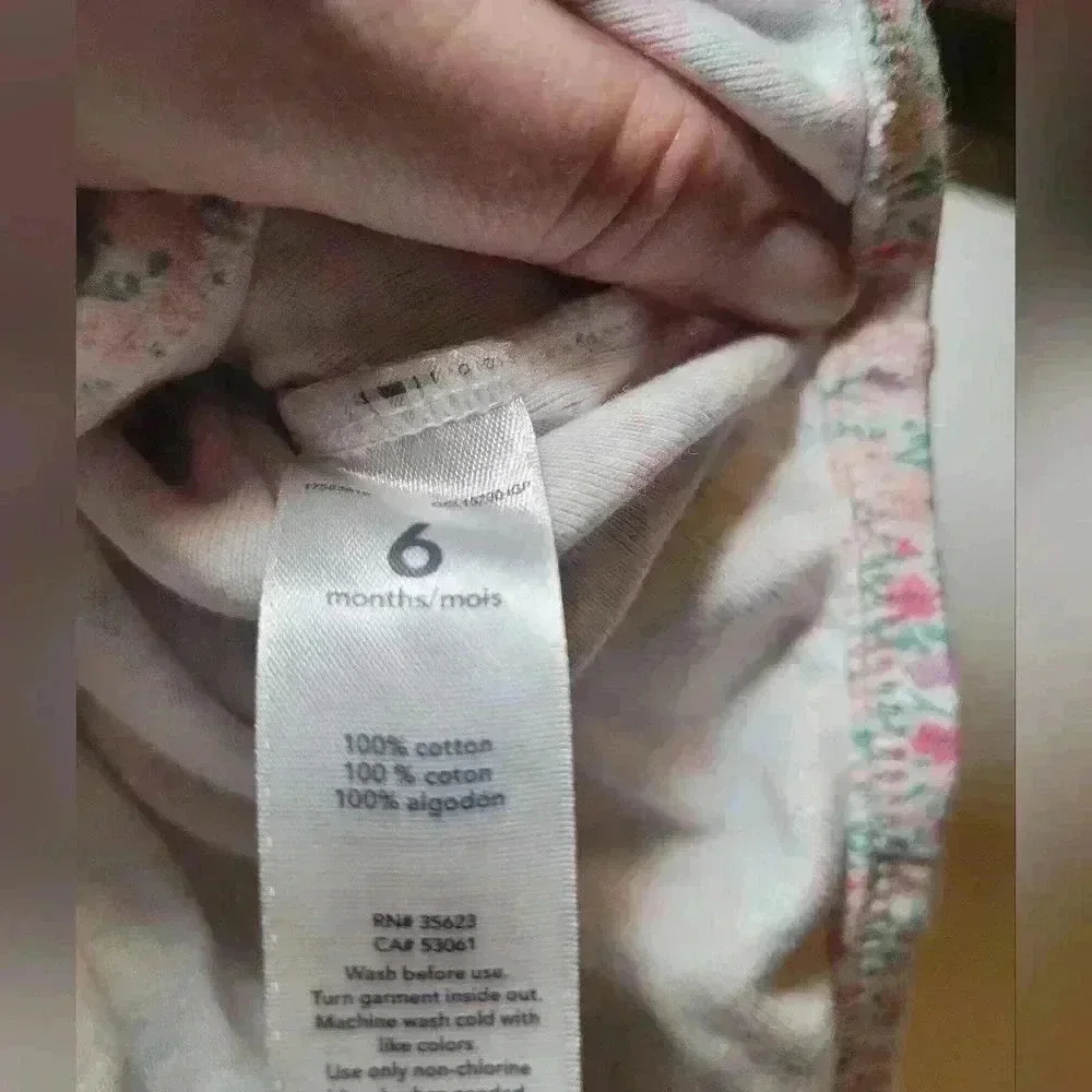 Carter's dress with jacket 6 months 100% cotton